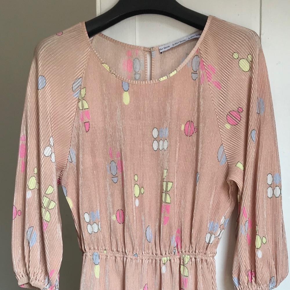 & Other Stories Peach/ Pink Dress